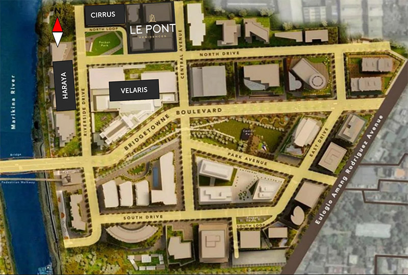 Le Pont Residences in Bridgetowne Pasig by RLC Residences