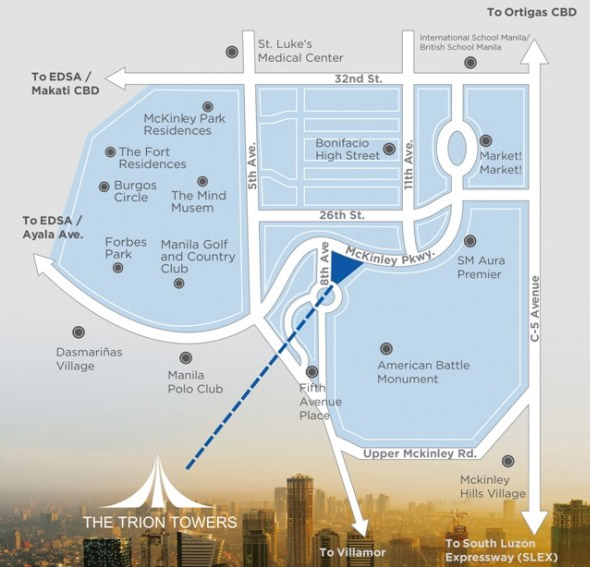 The Trion Towers by RLC Residences